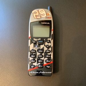 Old Nokia Cell Phone with Kevin Harvick cover